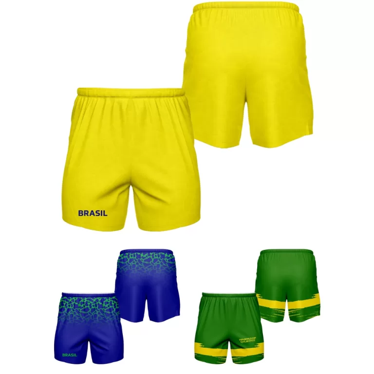 Short Tematico Uniforme Brasil