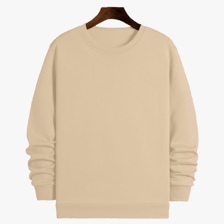 Moletom Gola Redonda Unissex Blusa De Frio Basico 