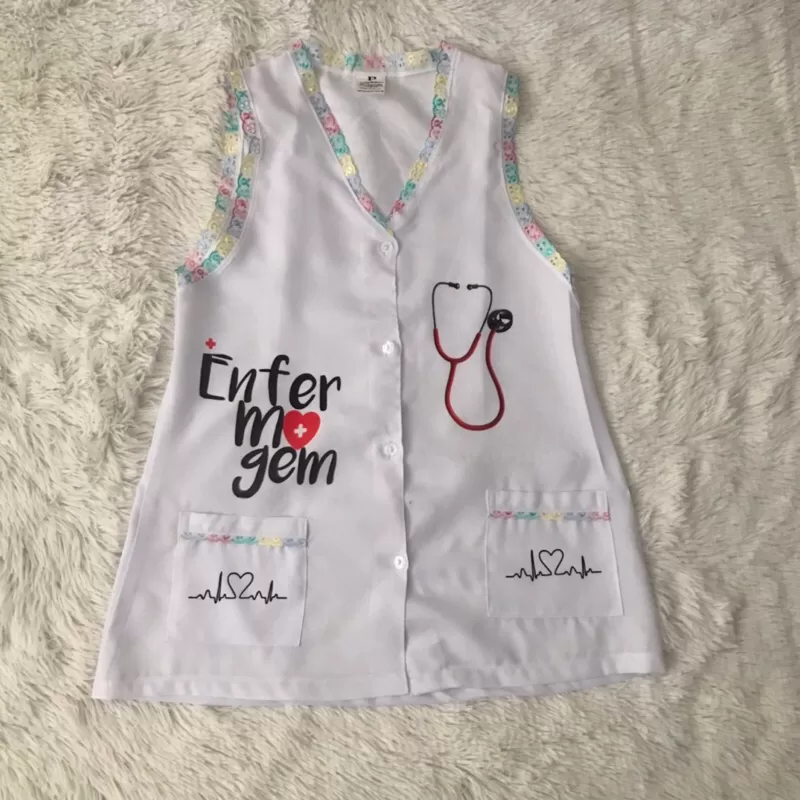 Avental Jaleco Feminino Enfermagem
