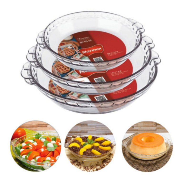Jogo Kit 03 Travessas Assadeira Filetada Oval Form