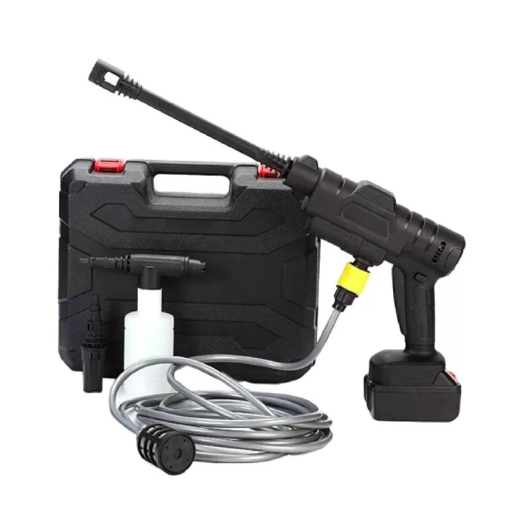 Pistola Compressor S/ Fio Alta Pressão Lava Carro