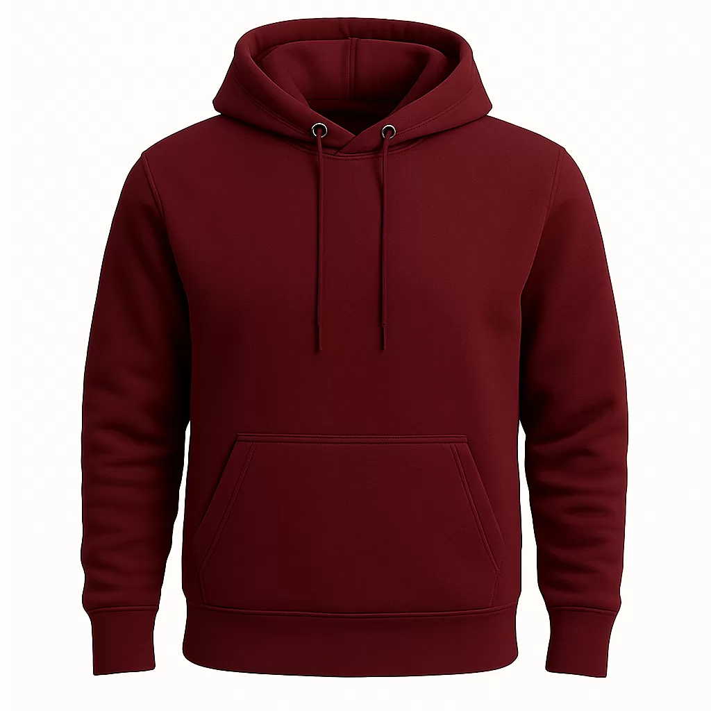 Blusa de Frio Moletom Capote Com Bolso Capuz Tecido Grosso Quente Abrigo Agasalho Inverno
