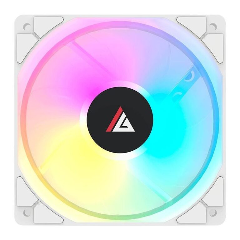 Ventoinha Acegeek RW12, Rainbow, 120mm, Branco, AG
