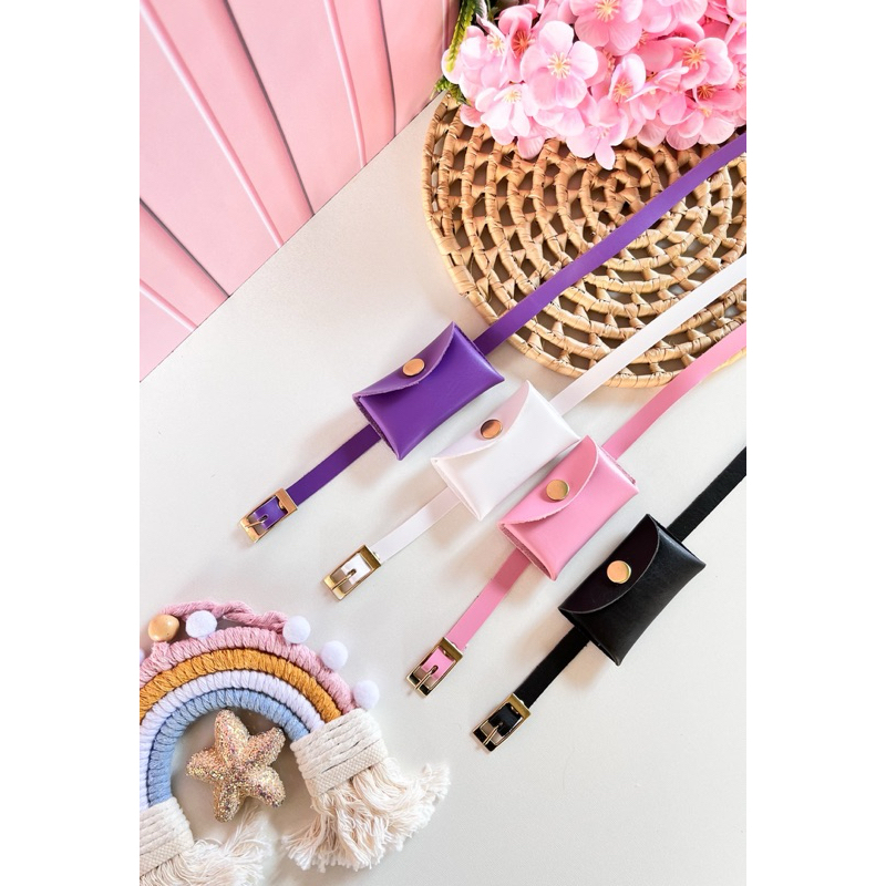 Cinto Infantil Com Mini Pochete Acessórios Para Meninas Mini Diva Moda Blogueirinha