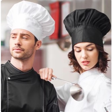 Chapéu de Cozinheiro Chef unissex chapel, Bandana