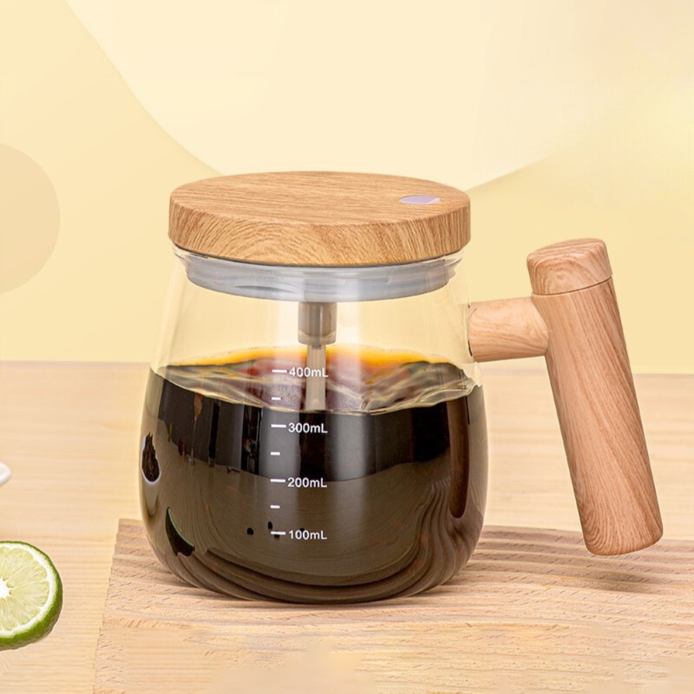 Chávena Misturadora De Café Automática Agitadora Elétrica Giratória Para De Chá De Leite De Chocolat