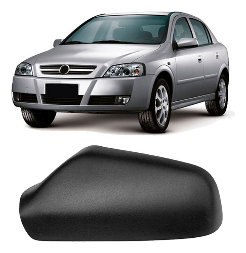 Capa De Retrovisor Externa Astra Preta 1999 A 2011