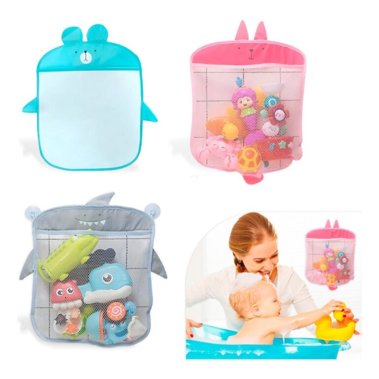 Rede Organizador Porta Brinquedos Saco Banho Banhe