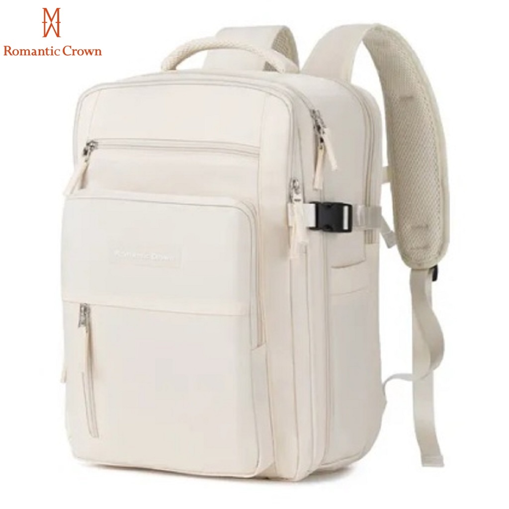 Mochila De Viagem Feminina Multifuncional Impermeável Expansível Reforçada para Trilha Esportiva