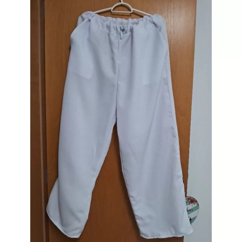 Calçolão Masculino de Ração /Branco, Preto, com bolso/ Com forro  Afro religiosa Plus size G1 G2 G3