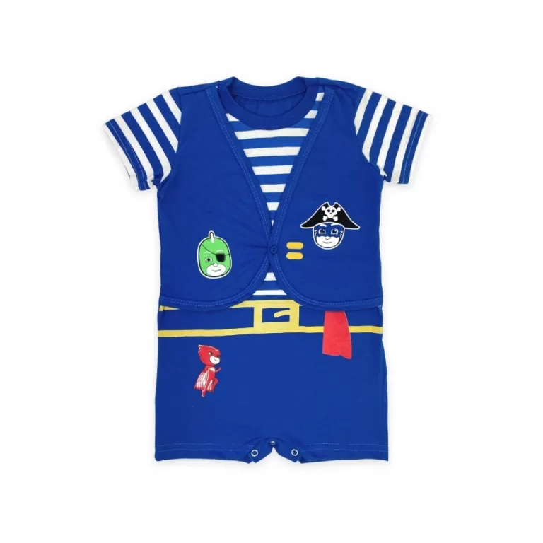 Macaquinho Masculino Infantil Piratas – PJ M