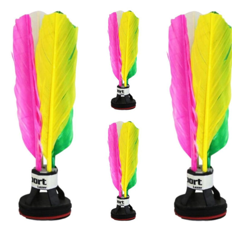 Kit 5 Petecas Colorida Oficial Profissional Embala