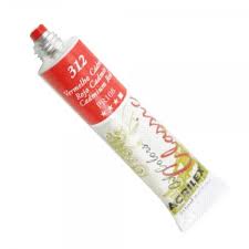 Tinta óleo Acrilex vermelho de cádmio 312 20ml