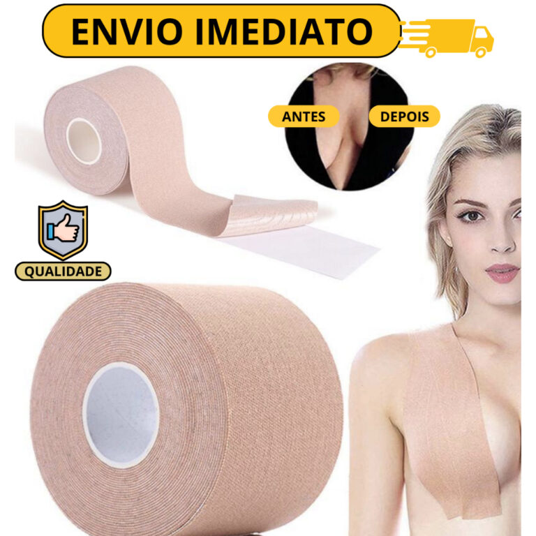 Sutiã Rolo Adesivo Levanta Peito Seio Fita Invis