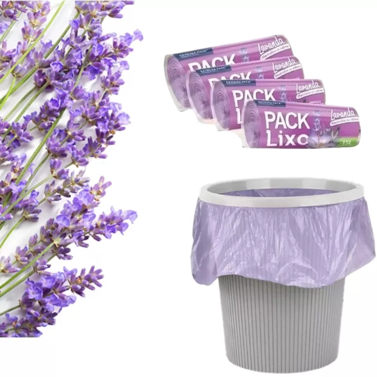 40 Sacos Para Lixo Banheiro E Pia Neutraliza Odori