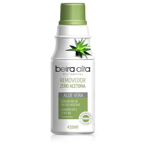 Beira Alta Removedor de Esmalte Zero Acetona Aloe 