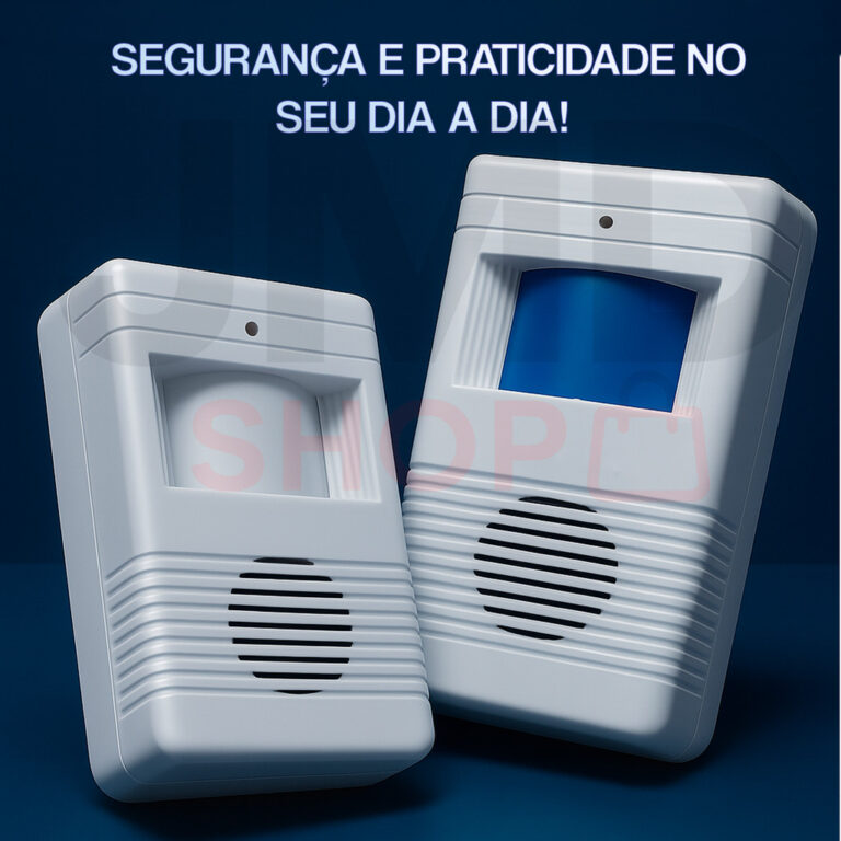 Campainha Detector Sensor De Presença Anunciador 