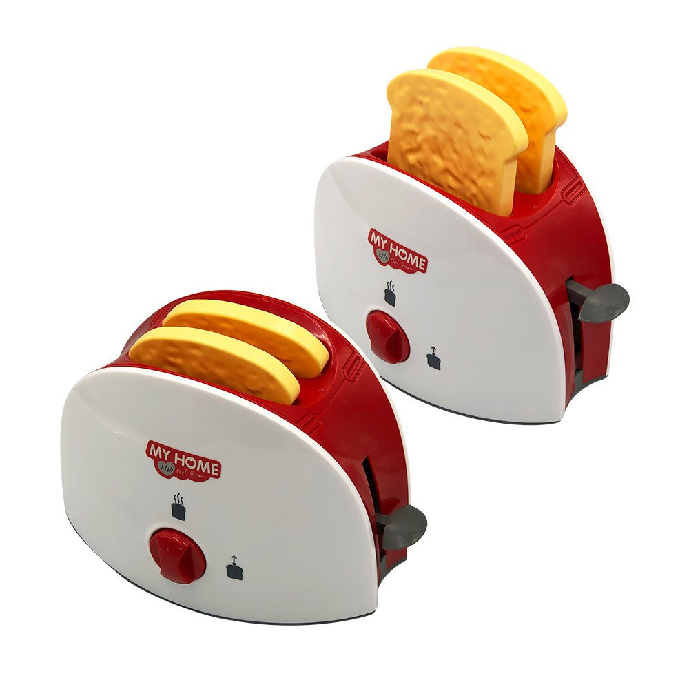 Torradeira de Brinquedo com 2 Pães – My Home
