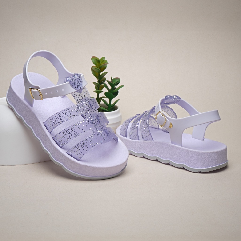 Sandália Infantil LULU  Juvenil Feminina Papete NOVA  144 Leve Macia Mais Vendida