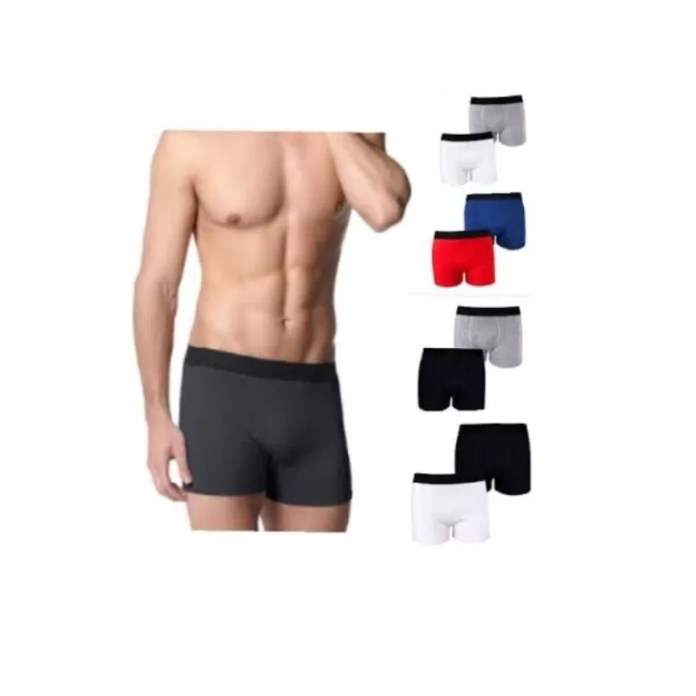 Kit 5 Cuecas Boxer Short Sortidas De Micro Fibra C