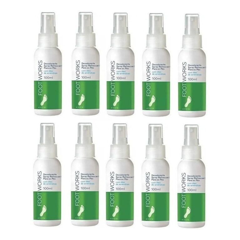 Kit 10 Foot Works Avon Para Os Pés