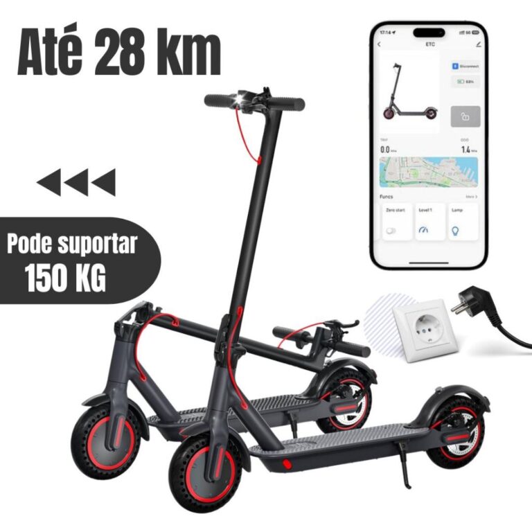 Dobrável Scooter Elétrica Adultos 2 Rodas Suport