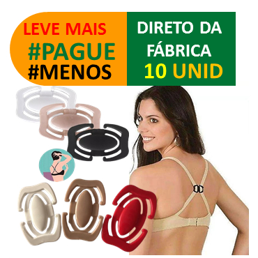 kIT 10 Clips Transforme seu Sutiã em Nadador Real