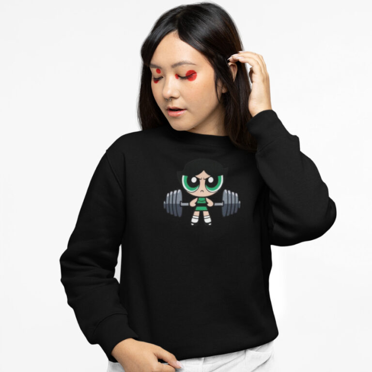Moletom Feminino Meninas Superpoderosas para Acade