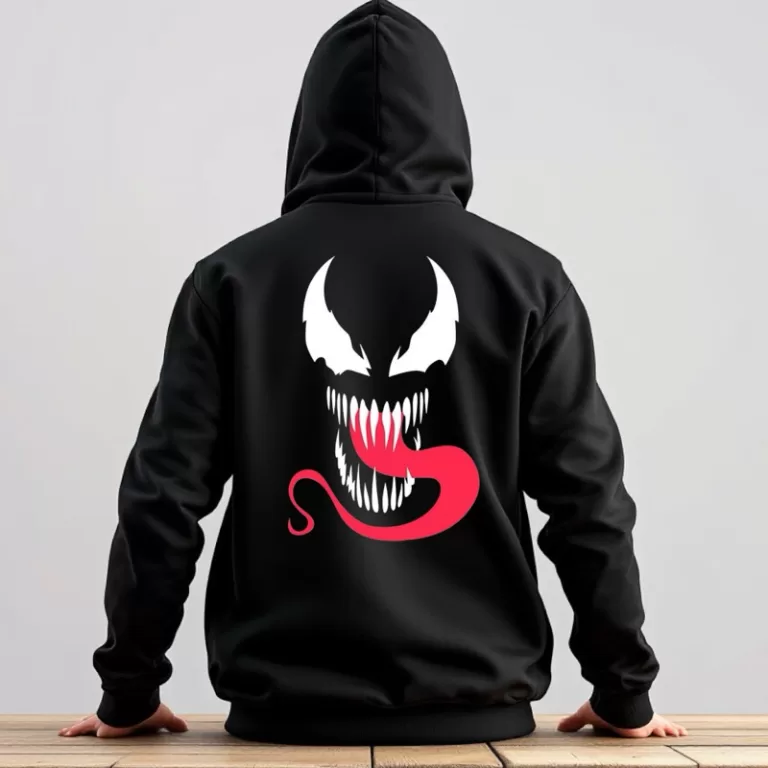 Moletom Venom Canguru Filme Herói Famoso Geek Fla