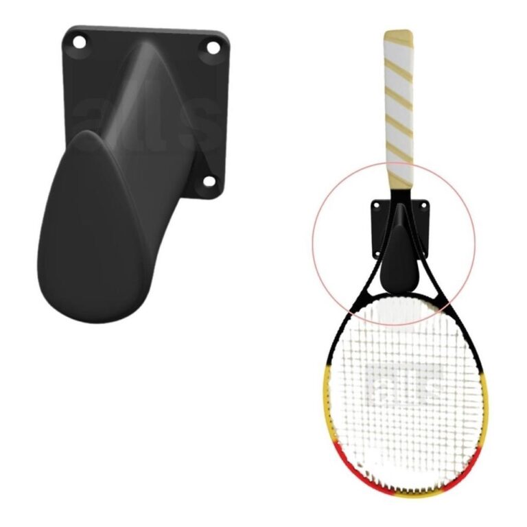 Suporte De Parede Para Raquete De Tenis Triplo Com