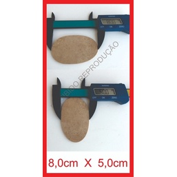 Sola Para Bonecas De Pano Kit 100 Unidades 8x5cm o