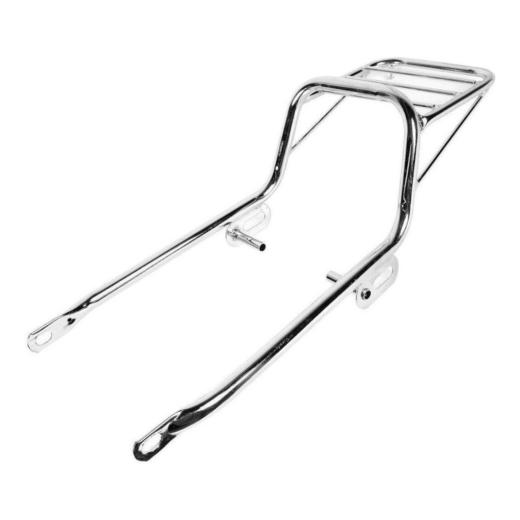 Bagageiro Em Aço Tubular Churrasqueira Modelo Original Moto Honda Cg 1983 À 1989 – Máximo 3 kgs