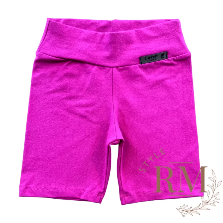 Shorts Feminino Juvenil Algodão Versatilidade e F