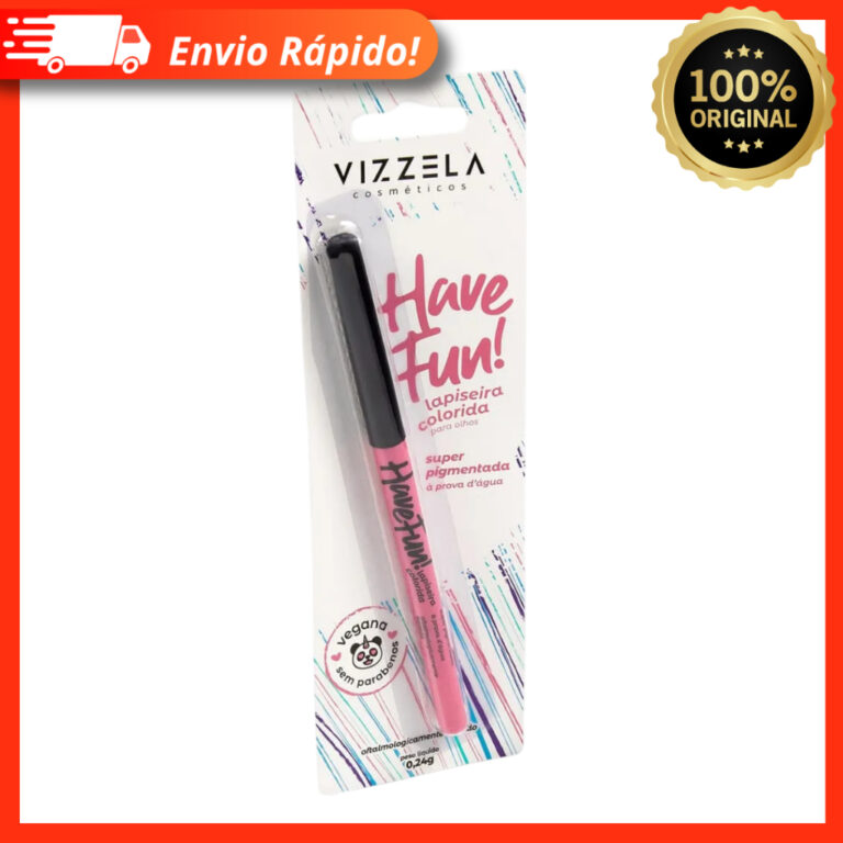 Lapiseira Colorida Have Fun Rosa Vizzela Vegano