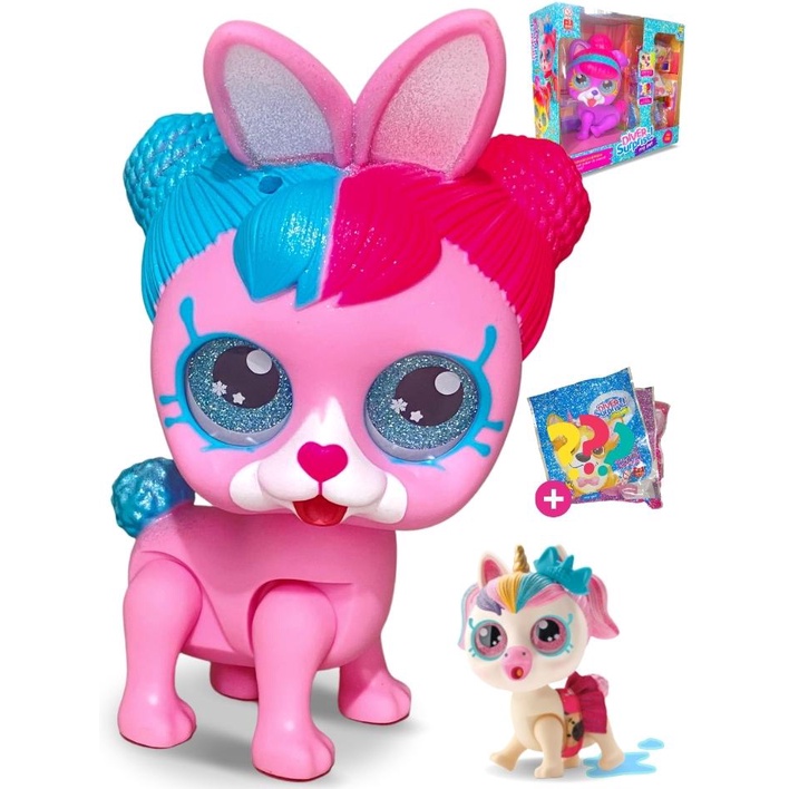 Brinquedo Infantil Pet Faz Xixi Com Acessórios Su