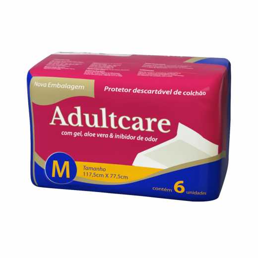 PROTETOR DE COLCHAO ADULTCARE M – 6 un