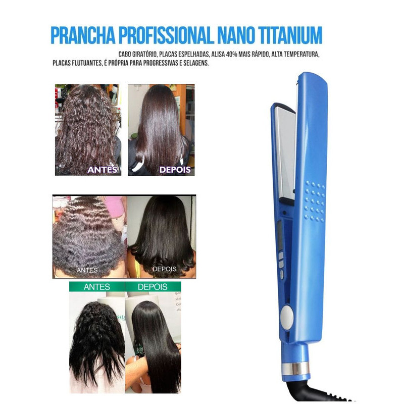 Chapa Nano De Cabelo Roger Original