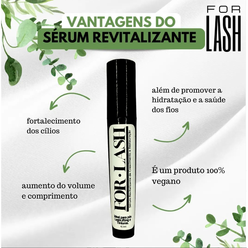 Serum Revitalizador para Cílios – For Lash