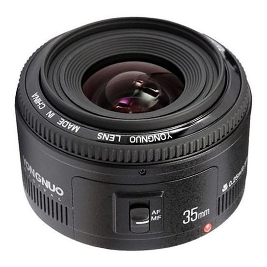 Lente Yongnuo Yn 35mm F/2 Autofoco Para Câmeras C
