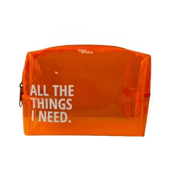 Necessáire Com zíper assim nao esquece seus prod