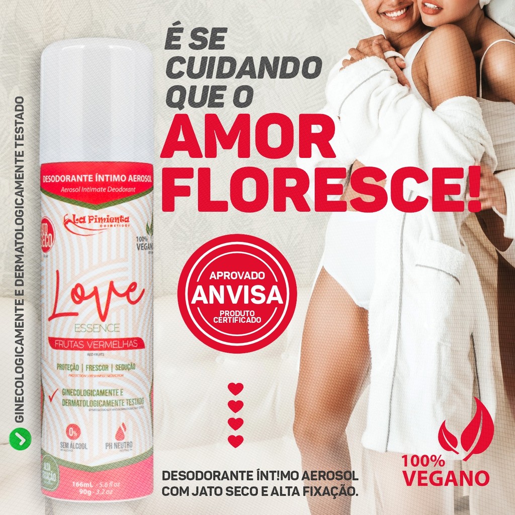 DESODORANTE ÍNTIMO AFRODISÍACO PARA CURTIR COM O DATE DO T.INDER