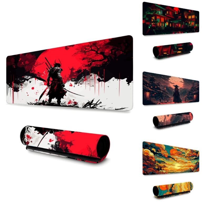 Mouse Pad Gamer 60x30cm / 65x32cm / 70x35cm / 80x4