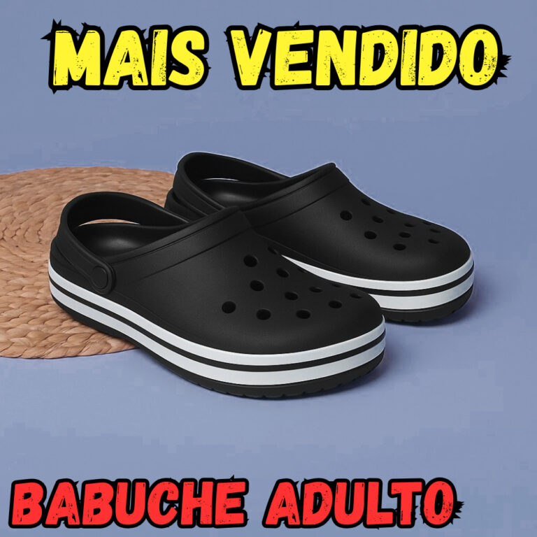 Babuche Adulto Confortável Leve e Antiderrapante 