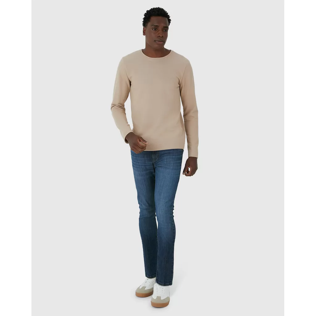 Calça Masculina Skinny Bolso Funcional Em Flex Jeans