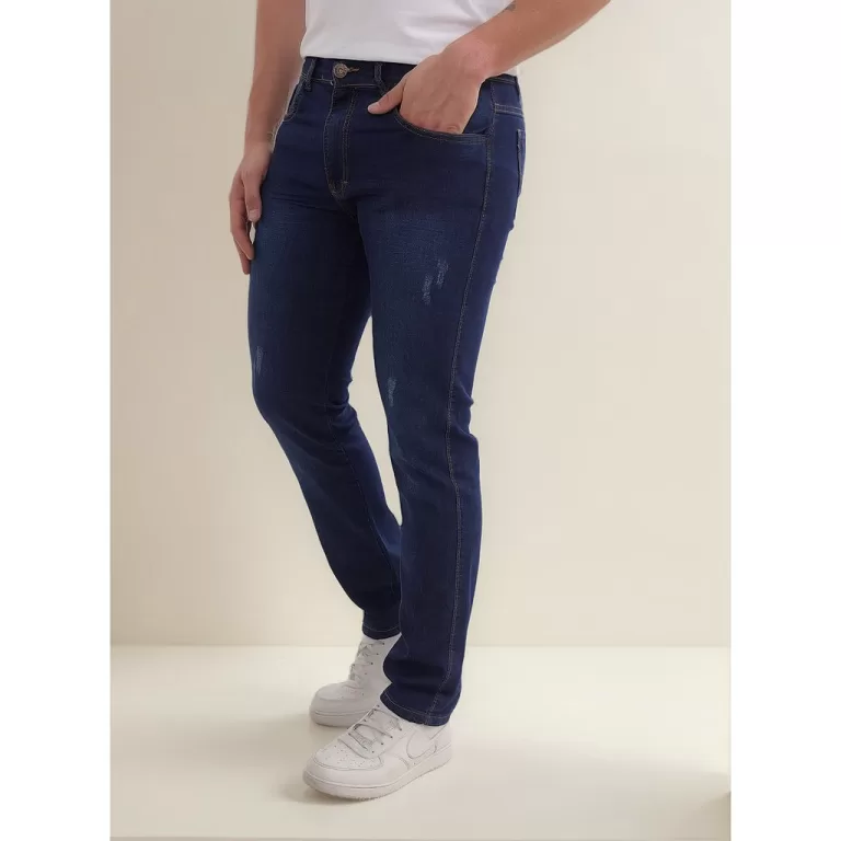 Calça Jeans Masculina Super Skinny Tendência Cor
