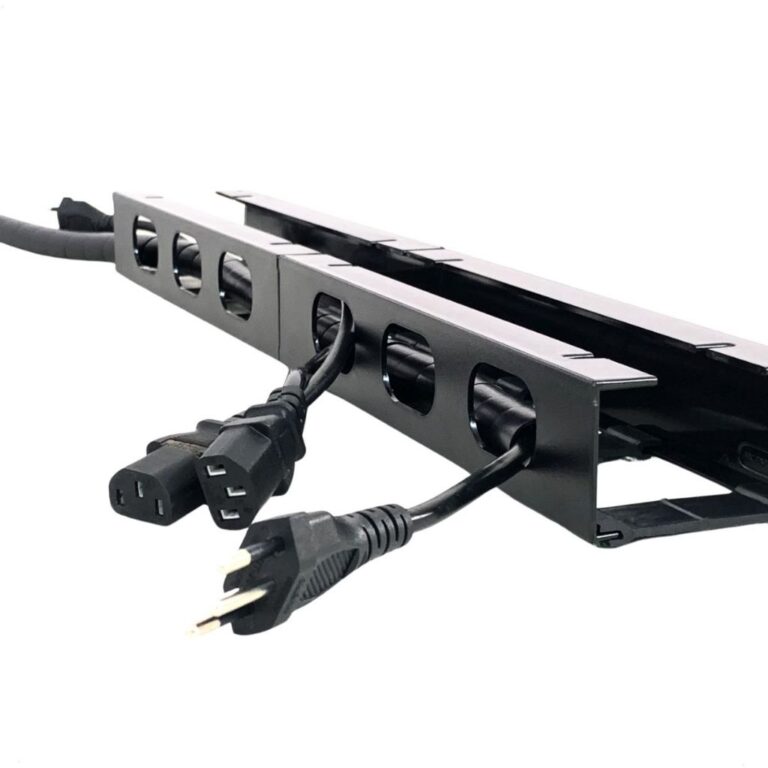 Calha organizadora de fios e cabos mesa setup game