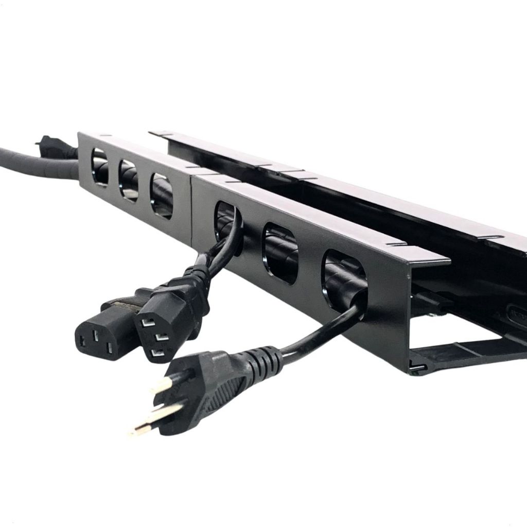 Calha organizadora de fios e cabos mesa setup gamer