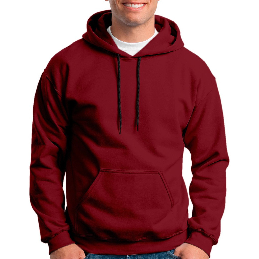 Blusa De Frio Agasalho Moletom Canguru Lisa