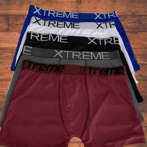 Kit 4 cuecas boxer microfibra XTREME Xgg plus size