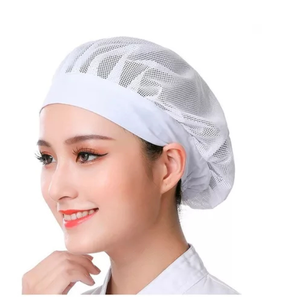 Touca Rede De Cabelo Para Cozinha Reutilizável